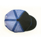 % 100 Polyester Hasır Şapka / Sıkıntılı Mavi 5 Panel Hasır Kamyon Şoförü Kapağı Beyzbol