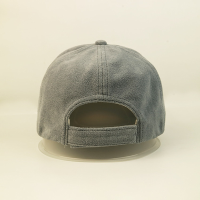 Bsci Polyester Plush 6 Panel Baseball Cap Leather Patch Custom Logo ile