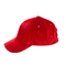 Kadınlar Kavisli Saçak kırmızı Kadife Kış düz nakış logo Beyzbol Casquette Şapka
