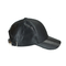 Metal Tokalı Rahat Siyah Deri Malzeme Spor Baba Şapkaları