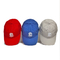 Düz Desen 6 Panel Taş Yıkanmış Beyzbol Şapkası / Geri Dönüşümlü Beyzbol Şapkaları