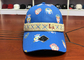 Dokuma Bantlı Dayanıklı% 100 Polyester Baskılı Beyzbol Şapkaları 6 panel