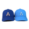 Moda Mavi Renk Beş Panel Beyzbol Şapkası Boyutu 56-60CM Yumuşak