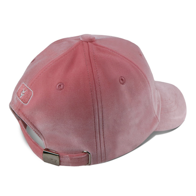 Polyester Şeftali Derisi 6 Panel Beyzbol Şapkası Kendini Kemerle