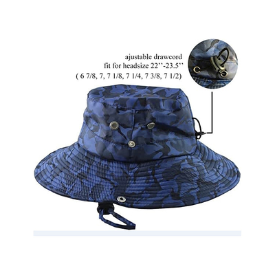 Yaz Unisex Baskı Logo 56CM Balıkçı Kova Şapka