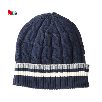 Unisex Gorros Örme Bere Kap Düz %100 Pamuk Özel Logo