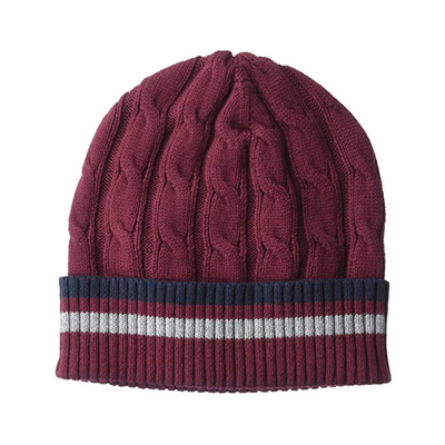 Unisex Gorros Örme Bere Kap Düz %100 Pamuk Özel Logo