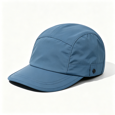 Özel 5 Panel Camper Şapkası Spor Maçlı Terlik Bandı ve Dış Çevre Aktiviteleri için Solunumlu Maç